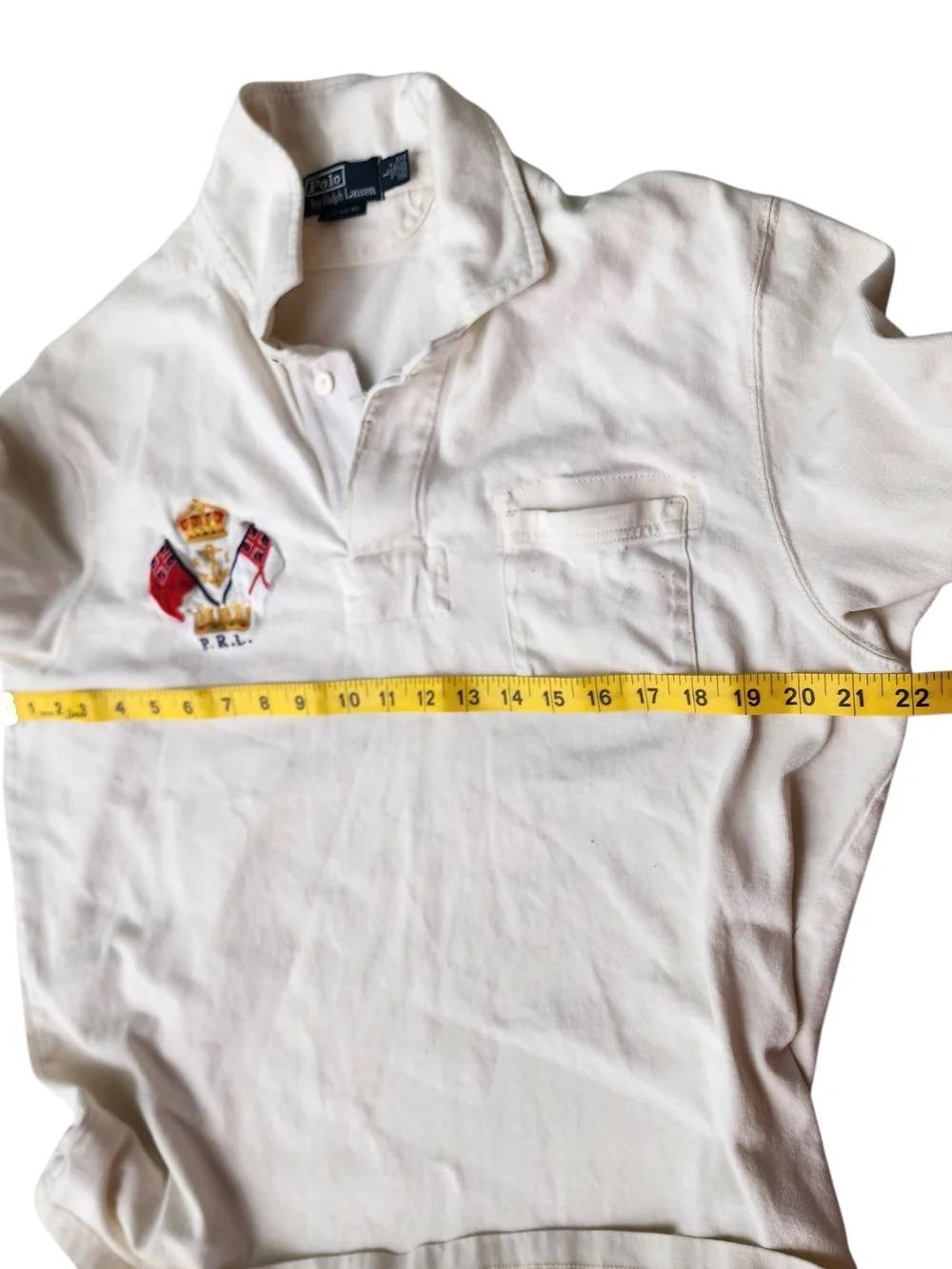 Polo Ralph Lauren Graphic Crest Rugby Shirt size Men's L